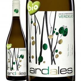 アルダレス・ オーガニック・ ブランコ 2020 スペイン Spain 白ワイン wine 750ml 辛口 ライトボディ 有機栽培 認証 ソイスセルト ヴィーガン ベルデホ ラマン 
