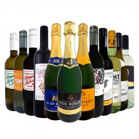 ミックスワイン wine セット set 第173弾 1本あたり807円 税込 スパークリング sparkling ワイン wine 赤ワイン wine 白ワイン wine 得旨 ウルトラバリュー ワ