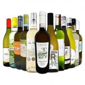  第73弾 当店オススメばかりを厳選したちょっといい白ワイン wine 12本セット set 