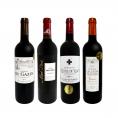  モン・ペラ入り 厳選ボルドー bordeaux 4本セット set 