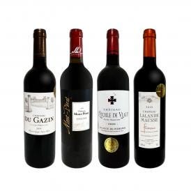  モン・ペラ入り 厳選ボルドー bordeaux 4本セット set 