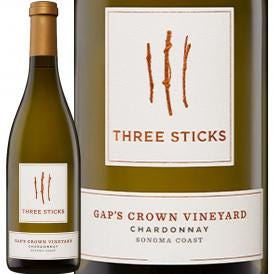 スリー・スティックス・ギャップズ・クラウン・シャルドネ chardonnay  2021 アメリカ America 白ワイン wine 750ml 辛口 カリフォルニア ソノマ ウィリアムズ 