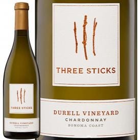 スリー・スティックス・デュレル・ヴィンヤード・シャルドネ chardonnay  2021 アメリカ America 白ワイン wine 750ml 辛口 カリフォルニア ソノマ Three Stic