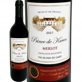 プランス・ド・カレン・メルロー 2021 フランス France 750ml 