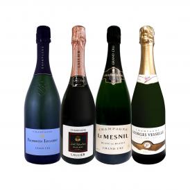  全て最高級グランクリュシャンパン 数量限定高級シャンパン4本セット set 