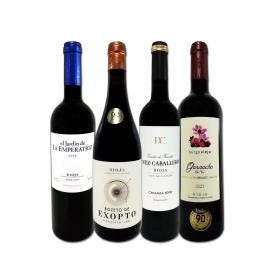  ぜんぶパーカー parker 90点以上 しかも銘醸リオハだけ 厳選極旨赤ワイン wine 4本セット set 