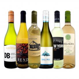 新世界のお買い得白ワイン wine ６本セット set 