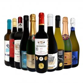  第44弾 必見ベストセラーバラエティ 当店代表する人気一押しワイン wine ばかりを集めた渾身の赤白泡スペシャルパーティー10本セット set 