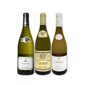  シャブリ chablis 3本セット set 圧倒的人気を誇る辛口白ワイン wine 筆頭 厳選シャブリ chablis が3本入った超お買い得辛口白ワイン wine シャブリ chablis  