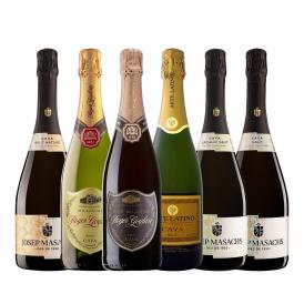  スペイン Spain 高級泡のメッカ・銘醸カタルーニャ産カバ6本セット set 