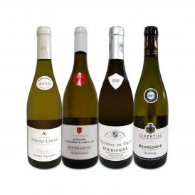 厳選ブルゴーニュ bourgogne 白ワイン wine 4本セット set 