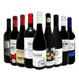  第56弾 間違いありません すべて評価獲得のモノ凄いワイン wine ばかりを揃えた超目玉お買い得スペシャル赤9本セット set 