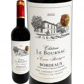 シャトー・ル・ブルナック・キュヴェ・エリタージュ 2022 フランス France 金賞ボルドー bordeaux 750ml 