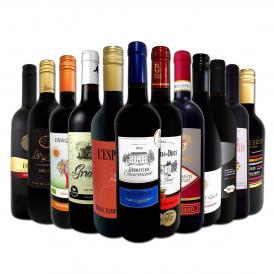  第69弾 1本あたり825円 税込 採算度外視の大感謝 厳選赤ワイン wine 12本セット set 