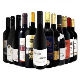 第74弾 当店オススメばかりを厳選したちょっといい赤ワイン wine 12本セット set 