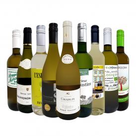  第53弾 シャブリ chablis 入り 1本あたり1,223円 税込 人気白ワイン wine 勢揃い 自信をもってお届けするお手頃価格で厳選辛口白ワイン wine 9本セット set 