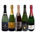  すべて本格伝統製法カバ すべて辛口スパークリング sparkling ワイン wine 5本セット set 