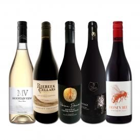  南アフリカ満喫セット set 世界でもっとも美しいワイン wine 産地と呼ばれる南アらしいワイン wine 5本セット set 