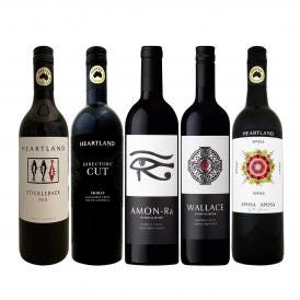  超お買い得 当店独占輸入 オーストラリア Australia のカリスマが造る豪州産濃厚ワイン wine 5本セット set 