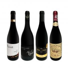  マス・ラヴァル入り ワンランク上の極旨揃い 南仏濃厚赤ワイン wine 4本セット set 