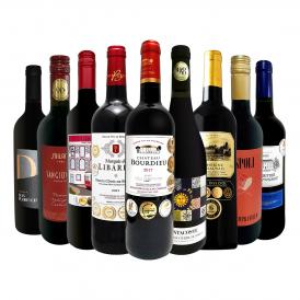  第58弾 間違いありません すべて評価獲得のモノ凄いワイン wine ばかりを揃えた超目玉お買い得スペシャル赤9本セット set 
