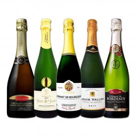  第4弾 ぜんぶクレマン clement フランス France の高級瓶内2次発酵の伝統製法 クレマン clement だけの至福なるスパークリング sparkling ワイン wine セット 