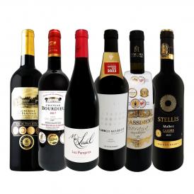  第6弾 圧倒的な充実感 格上贅沢な極旨赤ワイン wine 6本セット set 