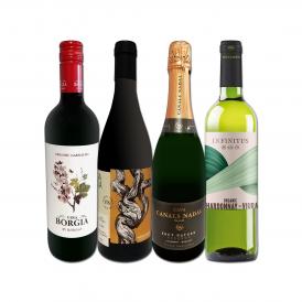  すべて有機認証付 オーガニックスペイン Spain ワイン wine 4本セット set 