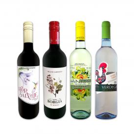  イベリア半島をワイン wine で周遊の旅 スペイン Spain ＆ポルトガルワイン wine 4本セット set 