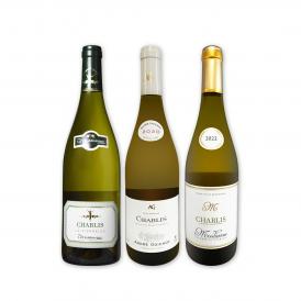  シャブリ chablis 3本セット set 圧倒的人気を誇る辛口白ワイン wine 筆頭 厳選シャブリ chablis が3本入った超お買い得辛口白ワイン wine シャブリ chablis  
