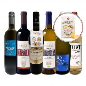  ショートパスタのおまけ付き バラエティ豊かなイタリア Italy ワイン wine 6本セット set 