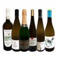  全部オーガニック認証付き 瓶内二次発酵カバ入り ヨーロッパ泡白ワイン wine 6本セット set 