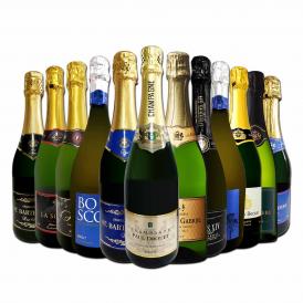  第54弾 シャンパン入り 辛口スパークリング sparkling ワイン wine 12本セット set 