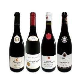  銘醸サヴィニィ・レ・ボーヌ入り ブルゴーニュ bourgogne 赤ワイン wine 4本セット set 