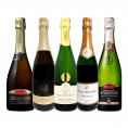  第5弾 ぜんぶクレマン clement フランス France の高級瓶内2次発酵の伝統製法 クレマン clement だけの至福なるスパークリング sparkling ワイン wine セット 