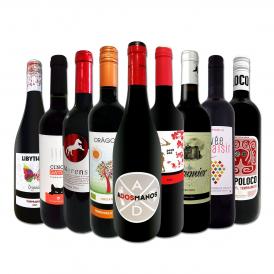  おうちタパスにピッタリ スペイン Spain 各地の赤飲み比べ おうちバル赤ワイン wine 9本セット set 