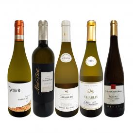  高級辛口白ワイン wine の代名詞 シャブリ chablis 2本入り ワンランク上のフランス France 白ワイン wine だけ5本セット set 