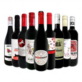  おうちタパスにピッタリ スペイン Spain 各地の赤飲み比べ おうちバル赤ワイン wine 9本セット set 