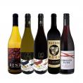 超お買い得 当店独自輸入のピノ＆シャルドネ chardonnay が入った カリフォルニアのお買い得赤白５本セット set 