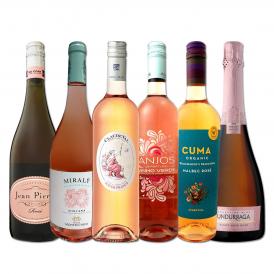  世界的にも大人気 お洒落な大人のためのロゼ rose ワイン wine ６本セット set 