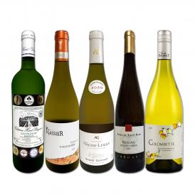  ワンランク上の厳選フランス France 白ワイン wine 5本セット set 