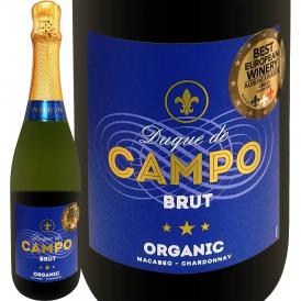 ドゥケ・デ・カンポ・スパークリング sparkling ・ブリュット・オーガニック スペイン Spain スパークリング sparkling ワイン wine 泡 750ml 辛口 ライトボデ 