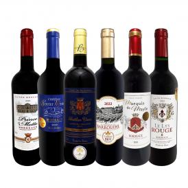 赤ワイン wine フルボディ セット set ワイン wine セット set 赤 ワイン wine ギフト 箱 京橋ワイン wine 京橋わいん 6本 金賞 ボルドー bordeaux 上質 飲み