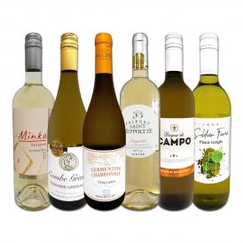 白ワイン wine 辛口 セット set ワイン wine セット set 白 ワイン wine ギフト 箱 京橋ワイン wine 京橋わいん 特選 6本 お歳暮飲み比べ シャルドネ chardonn