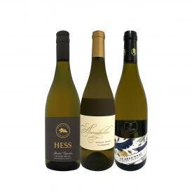  カリフォルニアの上質シャルドネ chardonnay ３本セット set 