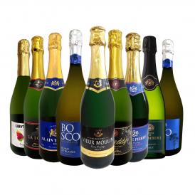 スパークリング sparkling ワイン wine セット set 辛口 ワイン wine セット set 泡 ワイン wine ギフト 箱 京橋ワイン wine 京橋わいん 9本 750ml 飲み