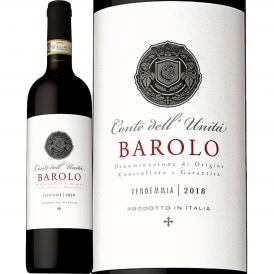 テロワール・チェレット・バローロ Barolo ・コンテ・デル・ウニタ 2018 イタリア Italy 赤ワイン wine 750ml ミディアムボディ寄りのフルボディ 辛口 