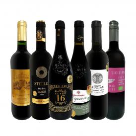  第40弾 当店 極 厳選 赤ワイン wine 好きならこのセット set 格別の美味しさ コク旨上質赤ワイン wine を存分に味わう贅沢赤ワイン wine 6本セット set 