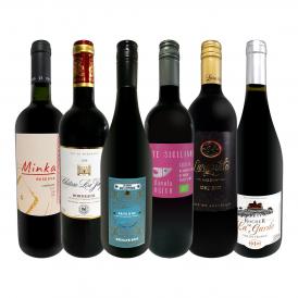 赤ワイン wine フルボディ セット set ワイン wine セット set 赤 ワイン wine ギフト 箱 京橋ワイン wine 京橋わいん 6本 飲み比べ プレゼント 第212弾 採算度