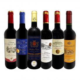赤ワイン wine フルボディ セット set ワイン wine セット set 赤 ワイン wine ギフト 箱 京橋ワイン wine 京橋わいん 6本 金賞 ボルドー bordeaux 上質 飲み